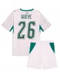 Otroški Nogometna dresi replika Senegal Pape Gueye #26 Domači SP 2026 Kratek rokav (+ hlače)